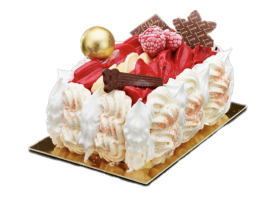 Vacherin framboise vanille Glacée